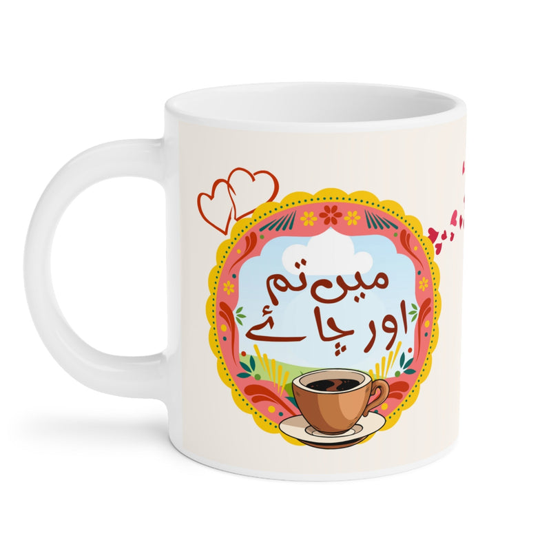 Main Tum Aur Chai Mug — Romantic Punjabi Quote Gifts Canada